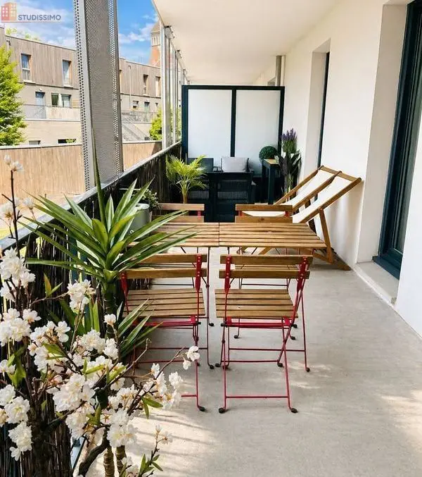 Studio meublé 18m² Lille 59800 - Équipé, internet - Photo 1