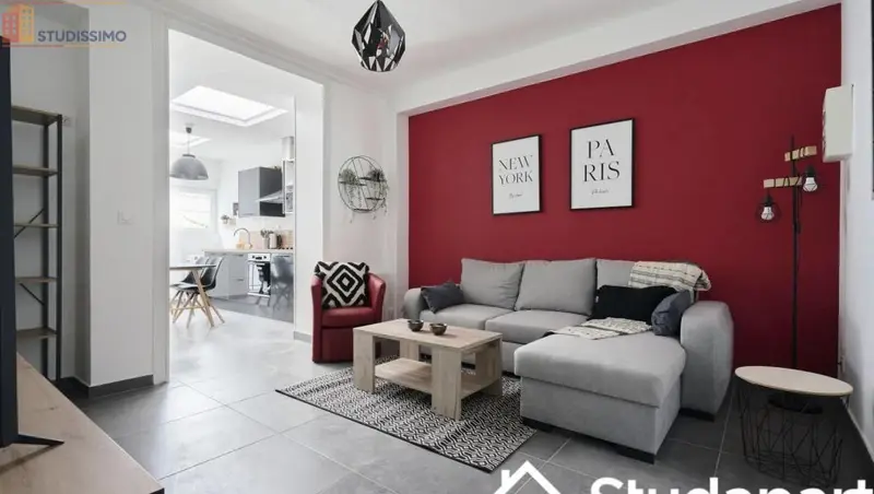 Studio meublé 11m² Croix 59170 - Meublé, DPE A - Photo 6