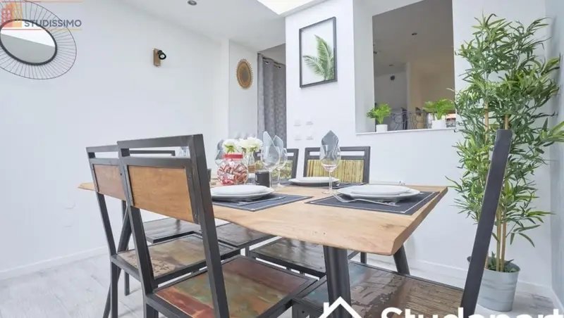 Studio meublé 12m² La Madeleine 59110 - Meublé, DPE A - Photo 4