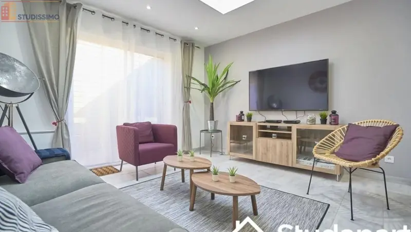 Studio meublé 11m² Lambersart - Meublé, DPE A - Photo 8