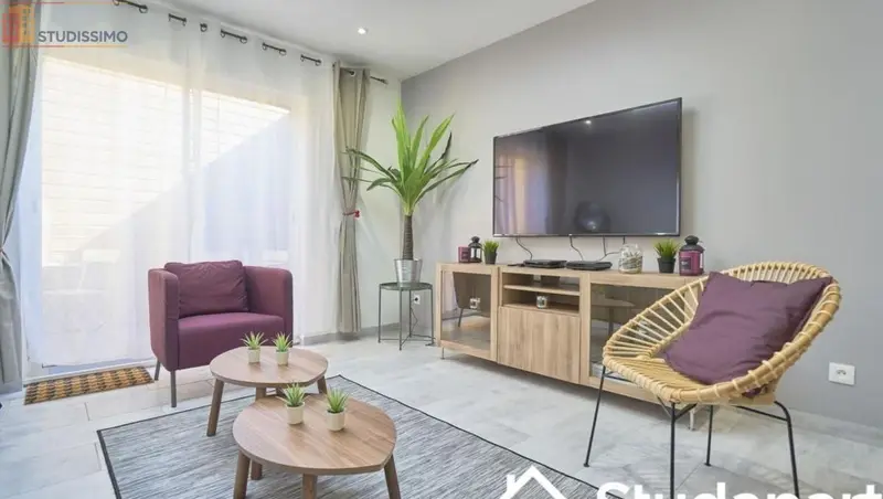 Studio meublé 11m² Lambersart - Meublé, DPE A - Photo 9