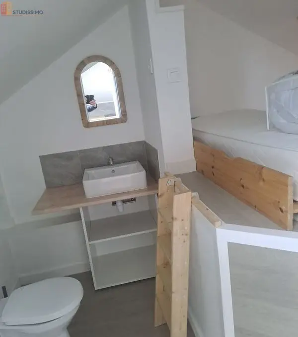 Studio meublé 9m² Aulnoy-lez-Valenciennes - Idéal étudiant, proche commodités - Photo 2