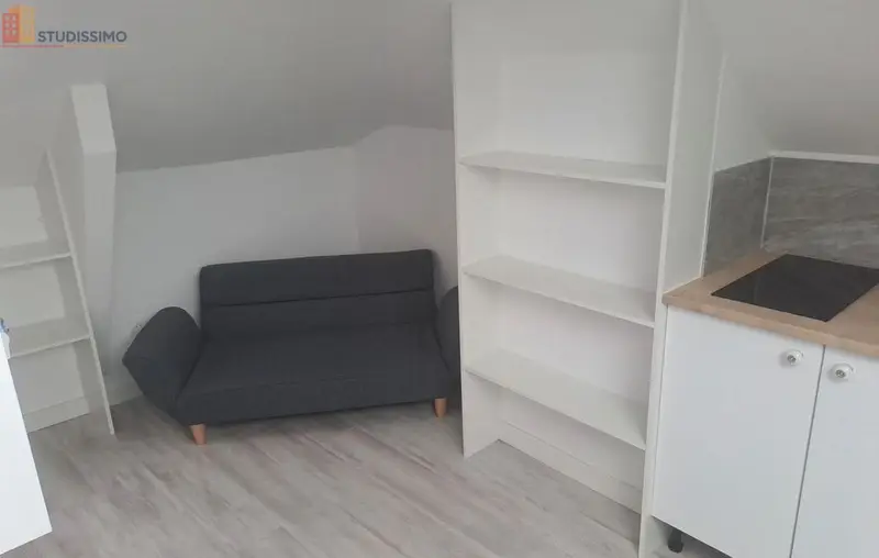 Studio meublé 9m² Aulnoy-lez-Valenciennes - Idéal étudiant, proche commodités - Photo 1