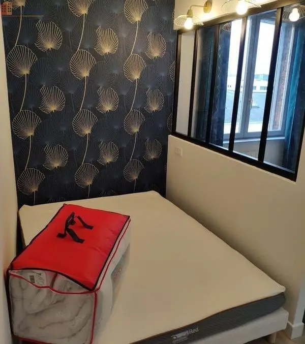 Studio meublé 30m² Tourcoing - Proche gare, lumineux - Photo 2