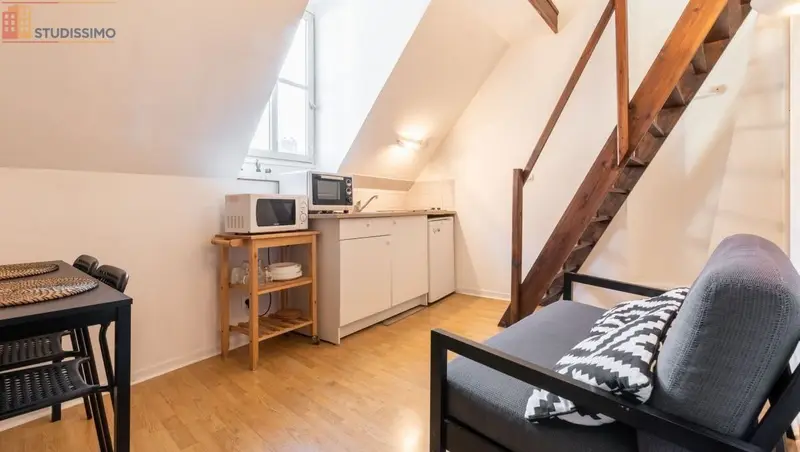 Studio meublé 17m² Lille 59800 - Meublé, secteur central - Photo 12