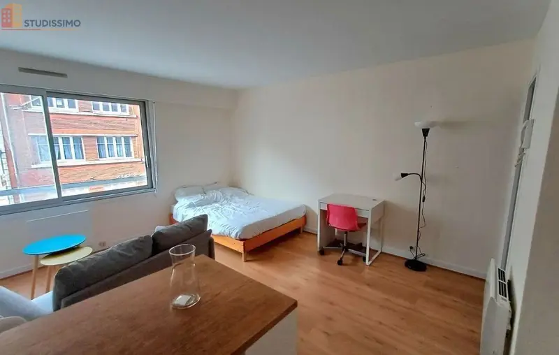 Studio meublé 29m² Lille centre - Proche Vauban, lumineux - Photo 6