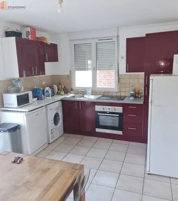 Studio meublé 15m² Aulnoy-lez-Valenciennes - Meublé, fibre - Photo 1