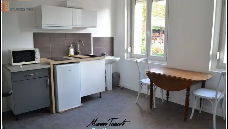 Studio meublé 15m² Valenciennes - Meublé, DPE D - Photo 9