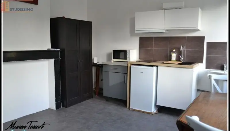 Studio meublé 15m² Valenciennes - Meublé, DPE D - Photo 6