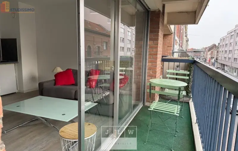 Studio meublé 25m² Lille centre - Lumineux - Photo 6