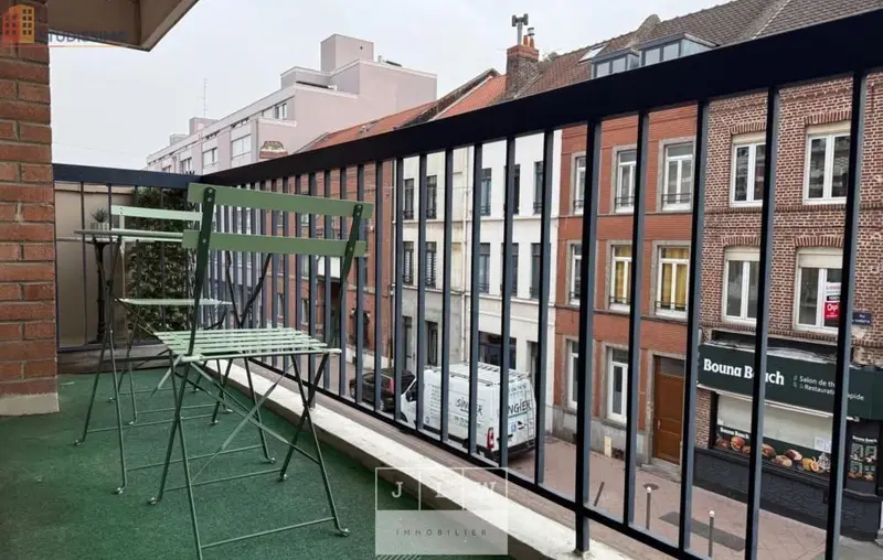 Studio meublé 25m² Lille centre - Lumineux - Photo 3