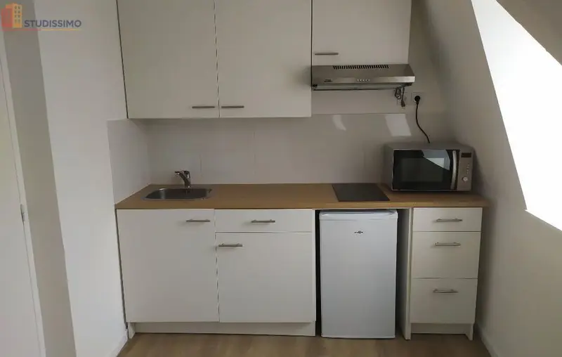 Studio meublé 18m² Lille 59000 - Meublé, DPE D - Photo 2