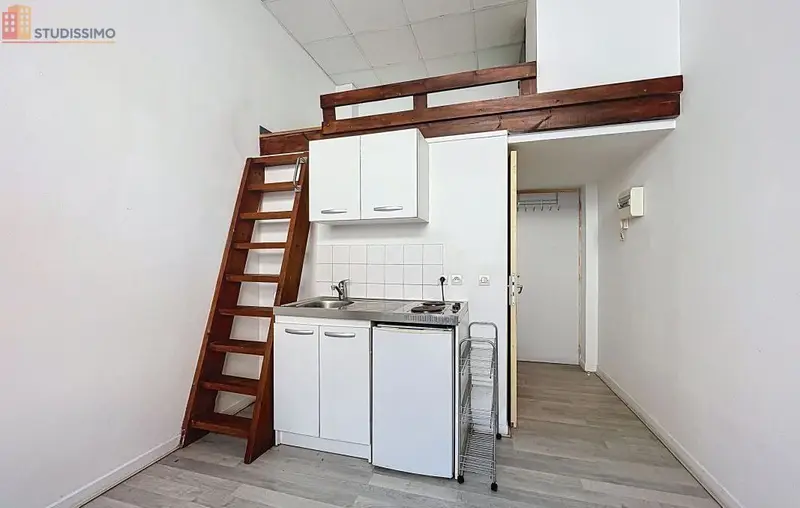 Studio meublé 20m² Tourcoing - Meublé, DPE D - Photo 6