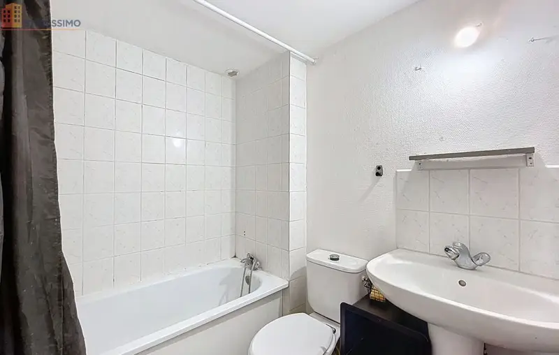 Studio meublé 20m² Tourcoing - Meublé, DPE D - Photo 3