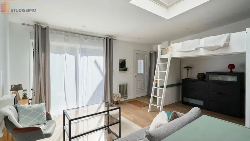 Studio meublé 40m² Lille 59000 - Sous-location, lumineux - Photo 1