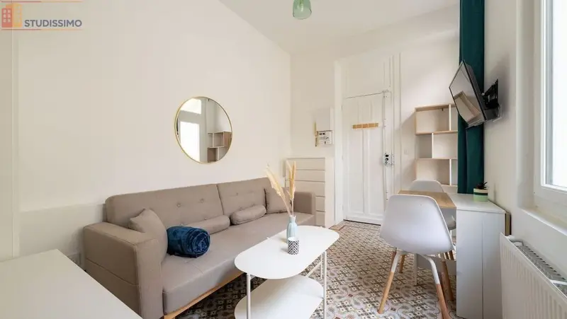 Studio meublé 20m² Lille 59800 - Meublé, DPE D - Photo 73