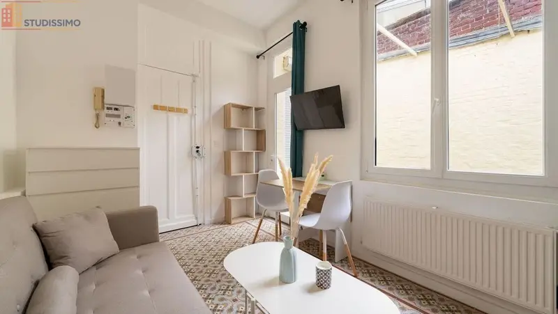 Studio meublé 20m² Lille 59800 - Meublé, DPE D - Photo 60