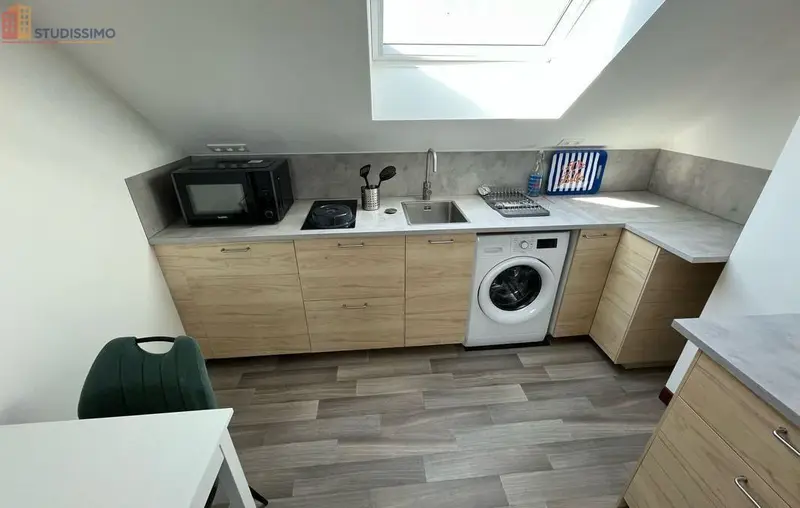 Studio meublé 25m² Dunkerque - Meublé, au 3e étage - Photo 9
