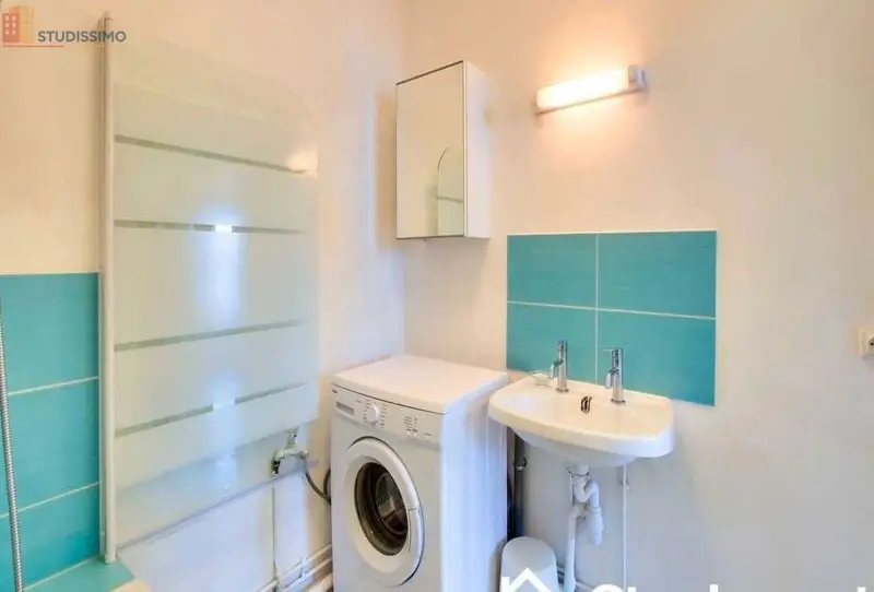 Studio meublé 9m² Lille 59800 - Étage élevé, lumineux - Photo 3