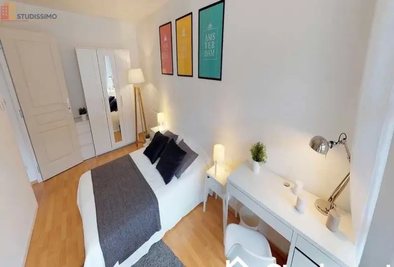 Studio 16m² Lille 59800 - Meublé, DPE C - Photo 8