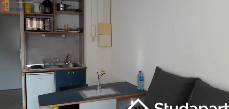 Studio meublé 18m² Lille 59800 - Meublé, DPE C - Photo 4