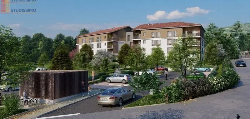 Studio 66m² Valserhône 01200 - Résidence, grand espace communal - Photo 2