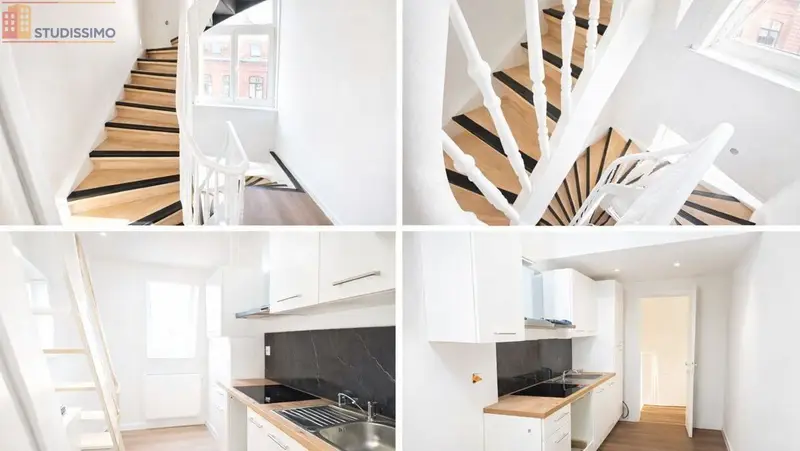 Studio meublé 20m² Roubaix 59100 - Neuf, proche transports - Photo 1