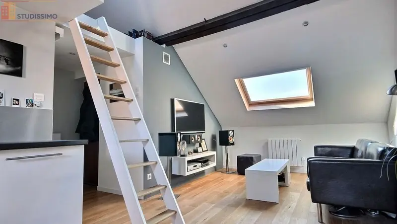Studio meublé 30m² Lille centre - Meublé, 3e étage - Photo 1