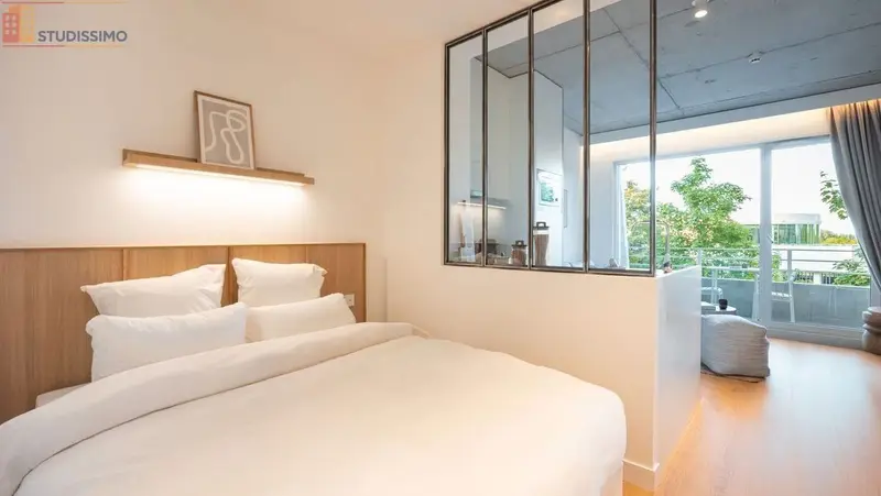 Studio meublé 30m² Villeneuve-d'Ascq - Terrasse, meublé et équipé - Photo 15