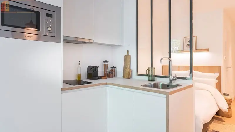 Studio meublé 23m² Villeneuve-d'Ascq - Ultra-équipé, proche Lille - Photo 8