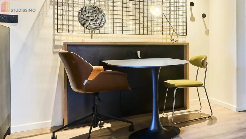 Studio meublé 20m² Villeneuve-d'Ascq - Meublé, 1er étage - Photo 3