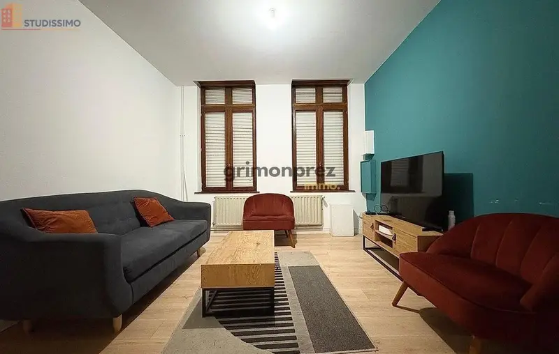 Studio 13m² Roubaix - Meublé - Photo 6