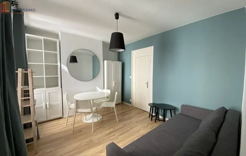 Studio 22m² Lille 59800 - Meublé, DPE D - Photo 2