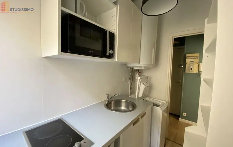 Studio 22m² Lille 59800 - Meublé, DPE D - Photo 1