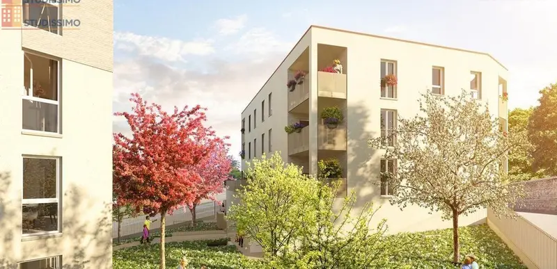 Studio 22m² Bourg-en-Bresse - 1er étage - Photo 3