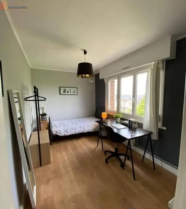 Studio meublé 12m² Aulnoy-lez-Valenciennes - Meublé - Photo 1