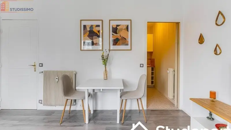 Studio meublé 27m² Marcq-en-Baroeul - Meublé, DPE C - Photo 14