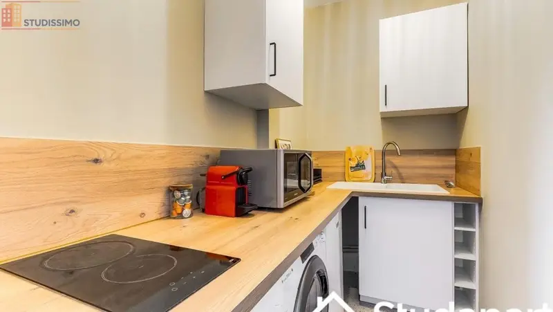 Studio meublé 27m² Marcq-en-Baroeul - Meublé, DPE C - Photo 6