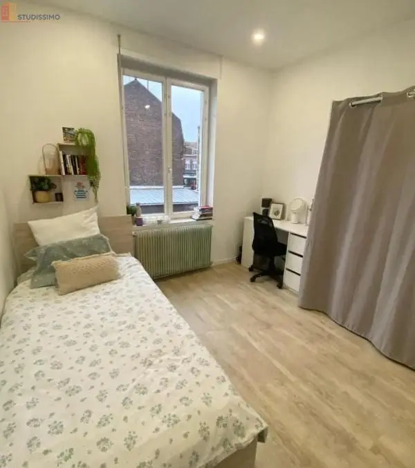 Studio meublé 10m² Lille 59260 - Compact, lumineux - Photo 1