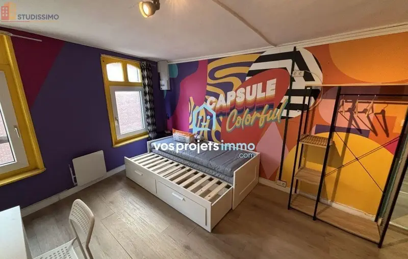 Studio meublé 20m² Valenciennes - Meublé, lumineux - Photo 4