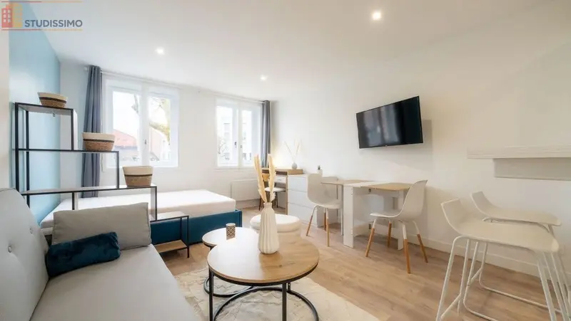 Studio meublé 28m² Lille 59000 - Meublé - Photo 39