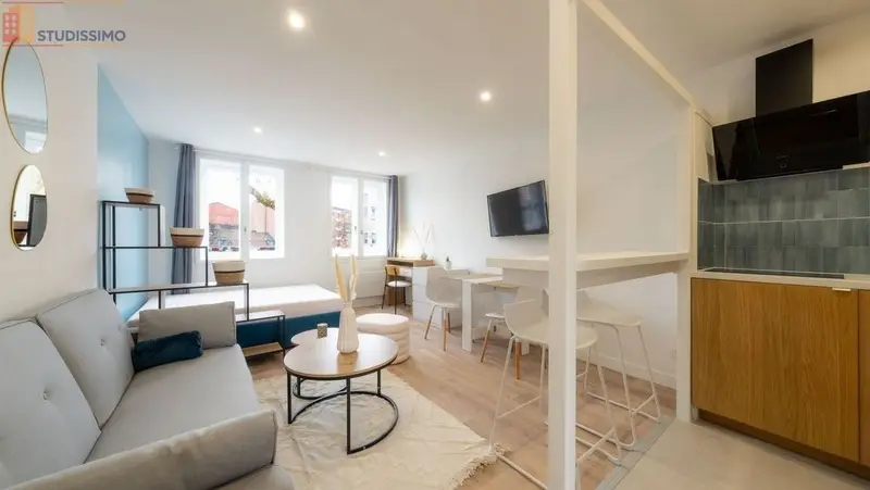 Studio meublé 28m² Lille 59000 - Meublé - Photo 15