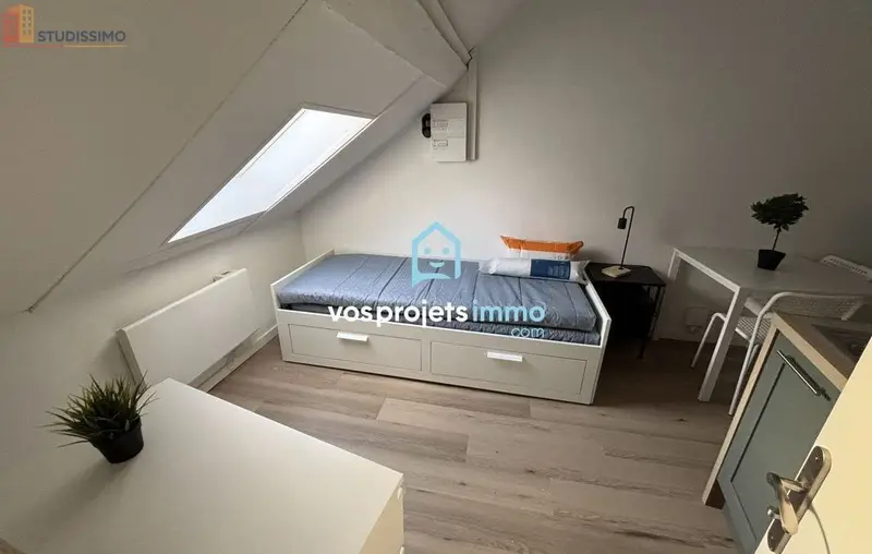 Studio meublé 13m² Valenciennes - Meublé, 2e étage - Photo 9