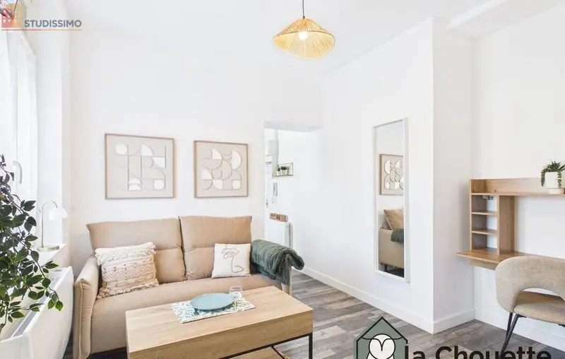 Studio 26m² Pérenchies - Meublé, DPE D - Photo 4