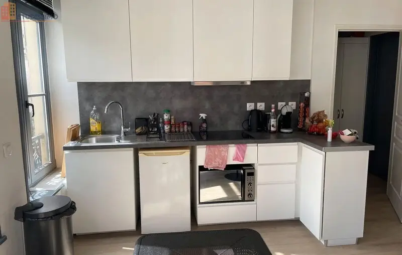 Studio meublé 24m² Lille centre - Calme, lumineux - Photo 4