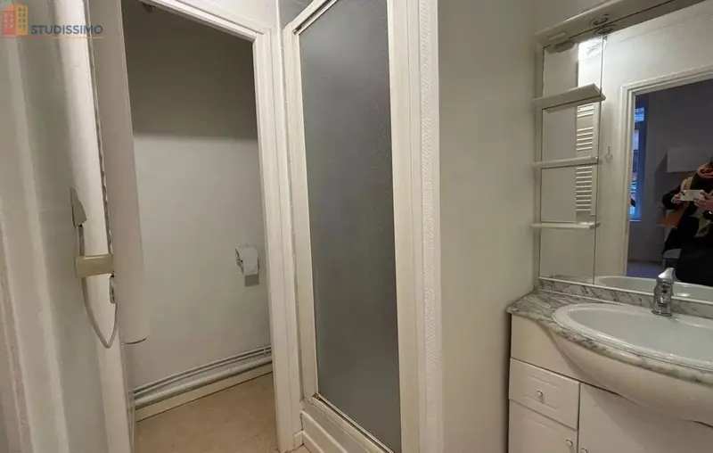 Studio meublé 21m² Roubaix - Meublé, DPE D - Photo 1