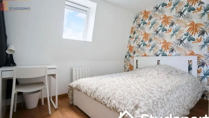 Studio meublé 10m² Tourcoing - Calme, meublé - Photo 5
