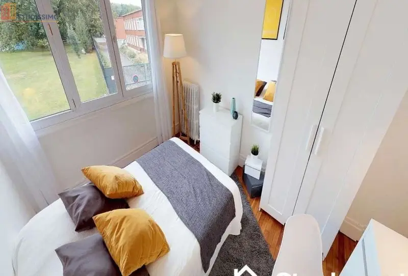 Studio meublé 10m² Lille 59800 - Meublé, DPE C - Photo 4
