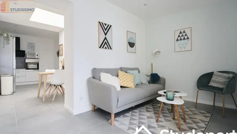 Studio meublé 12m² Valenciennes - Meublé, DPE A - Photo 5