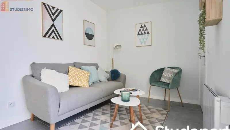 Studio meublé 12m² Valenciennes - Meublé, DPE A - Photo 3